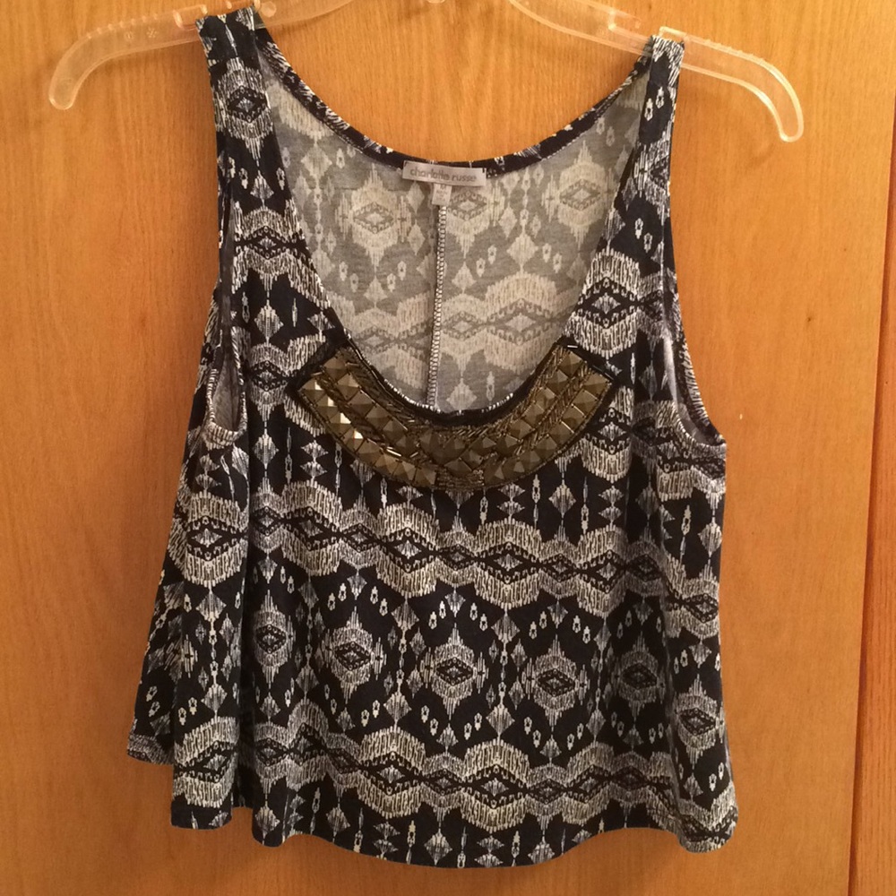 Cropped tank top
